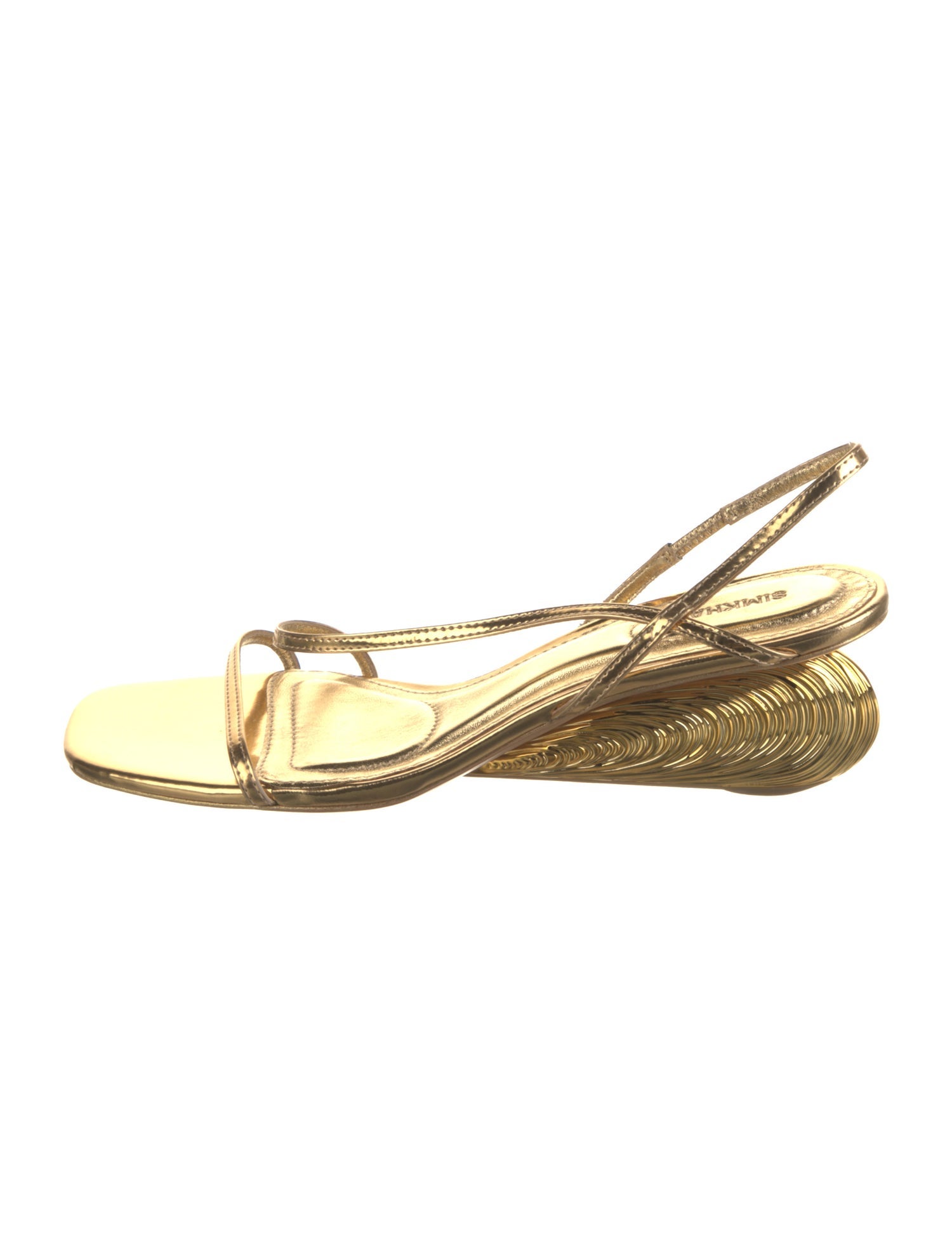 Simkhai Leather Slingback Sandals