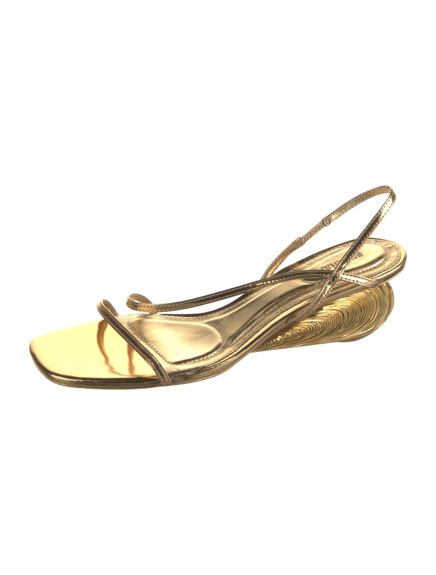 Simkhai Leather Slingback Sandals