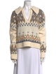 Simkhai Wool Printed Sweater
