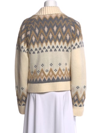 Simkhai Wool Printed Sweater