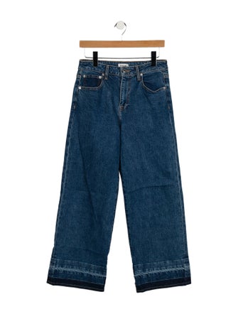 Simkhai Mid-Rise Wide Leg Jeans