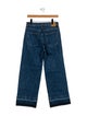 Simkhai Mid-Rise Wide Leg Jeans