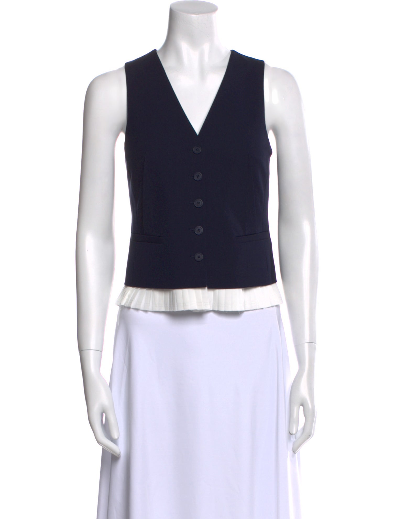 Simkhai V-Neck Sleeveless Crop Top w/ Tags