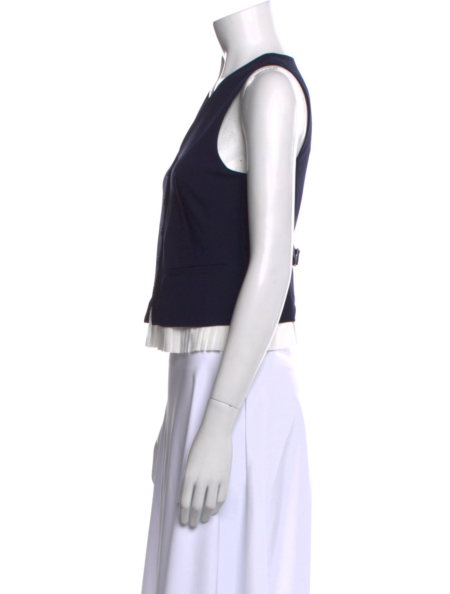 Simkhai V-Neck Sleeveless Crop Top w/ Tags