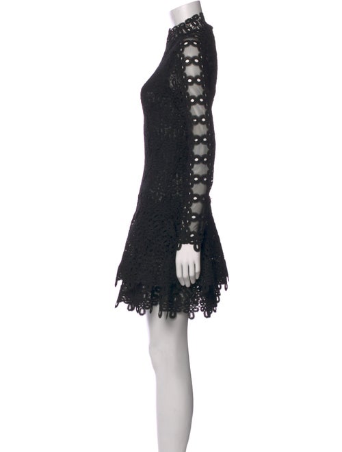 Simkhai Lace Pattern Mini Dress