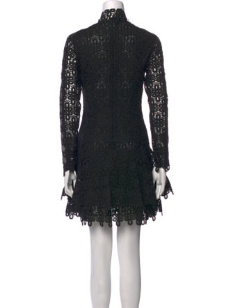 Simkhai Lace Pattern Mini Dress