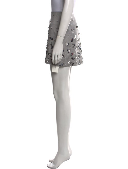 Simkhai Wool Mini Skirt