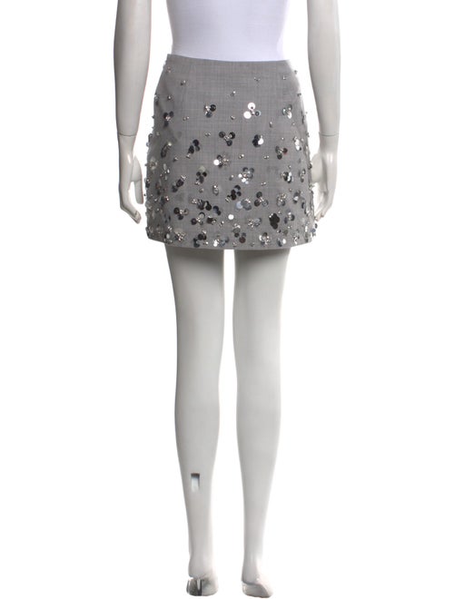 Simkhai Wool Mini Skirt