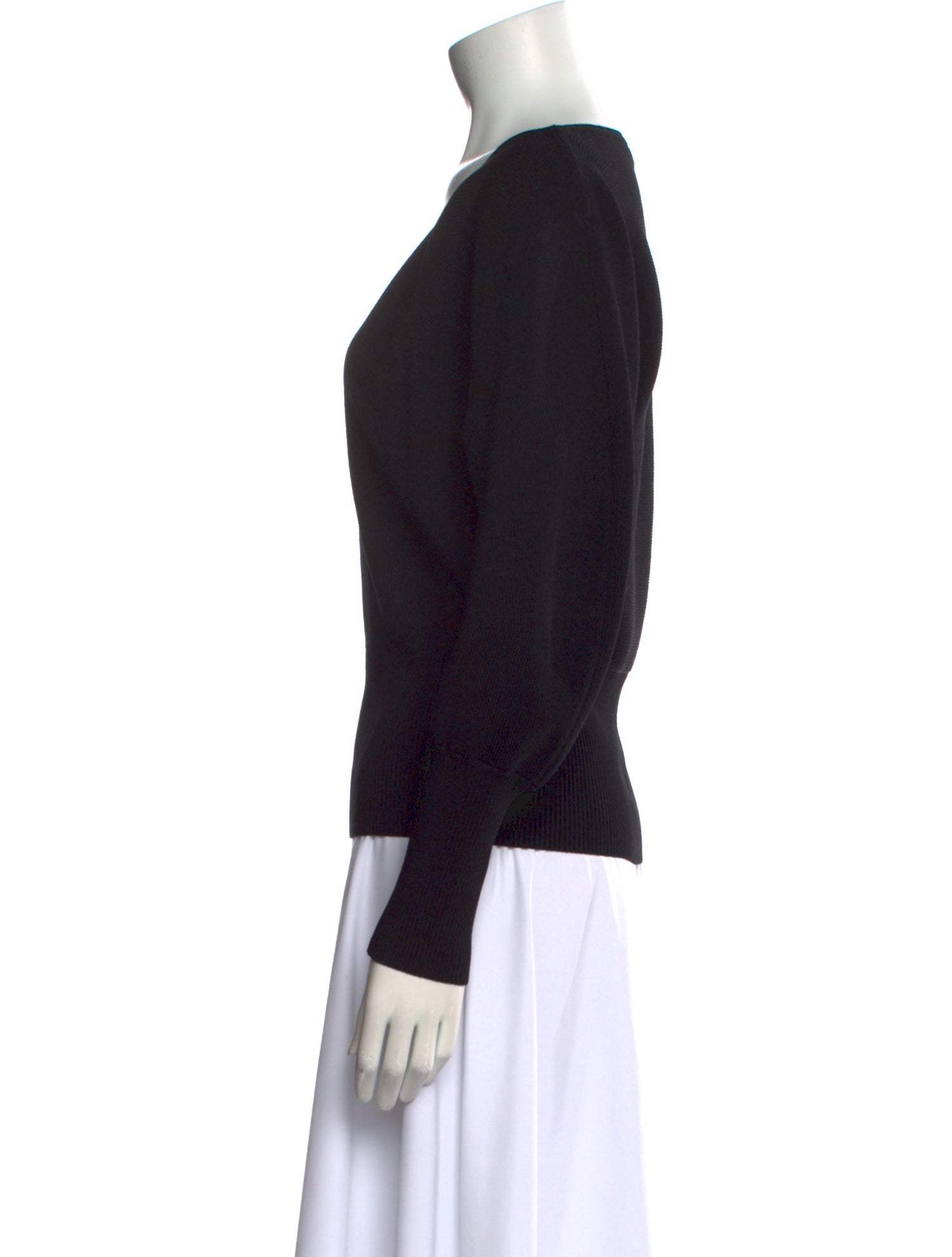 Simkhai V-Neck Long Sleeve Sweatshirt