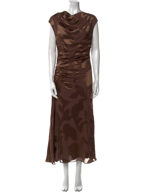 Simkhai Printed Long Dress