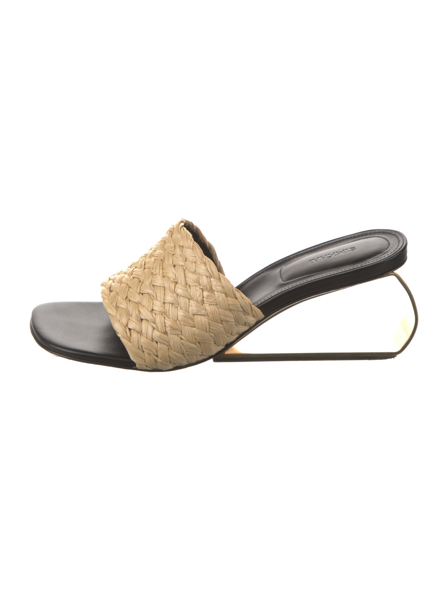 Simkhai Raffia Slides