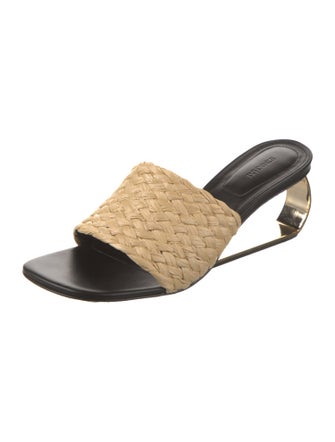 Simkhai Raffia Slides