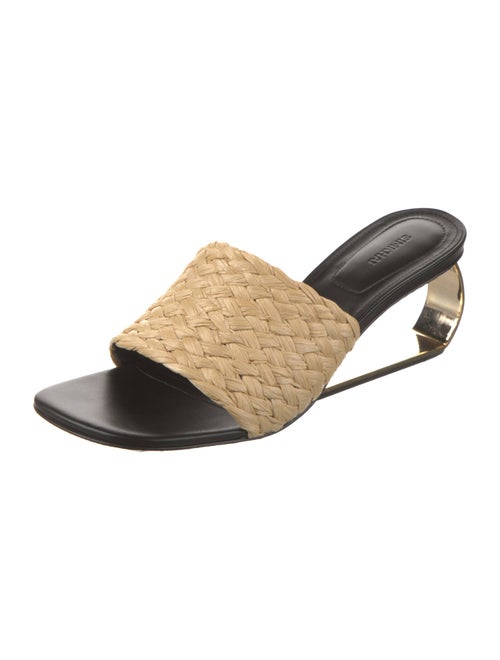 Simkhai Raffia Slides