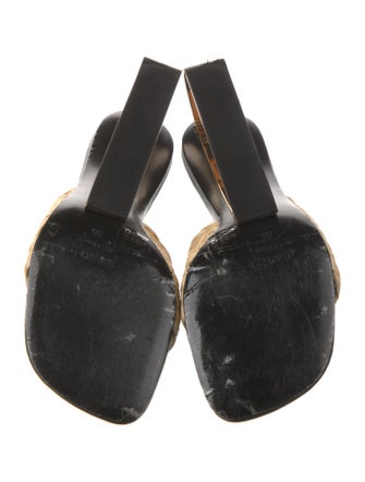 Simkhai Raffia Slides