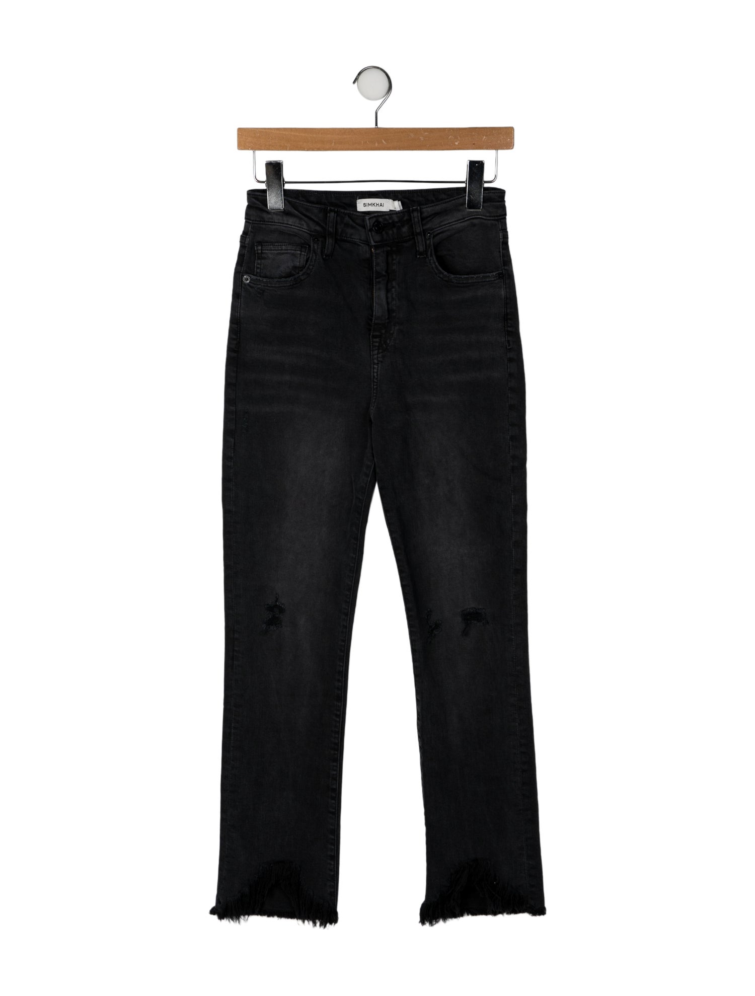 Simkhai Mid-Rise Straight Leg Jeans w/ Tags