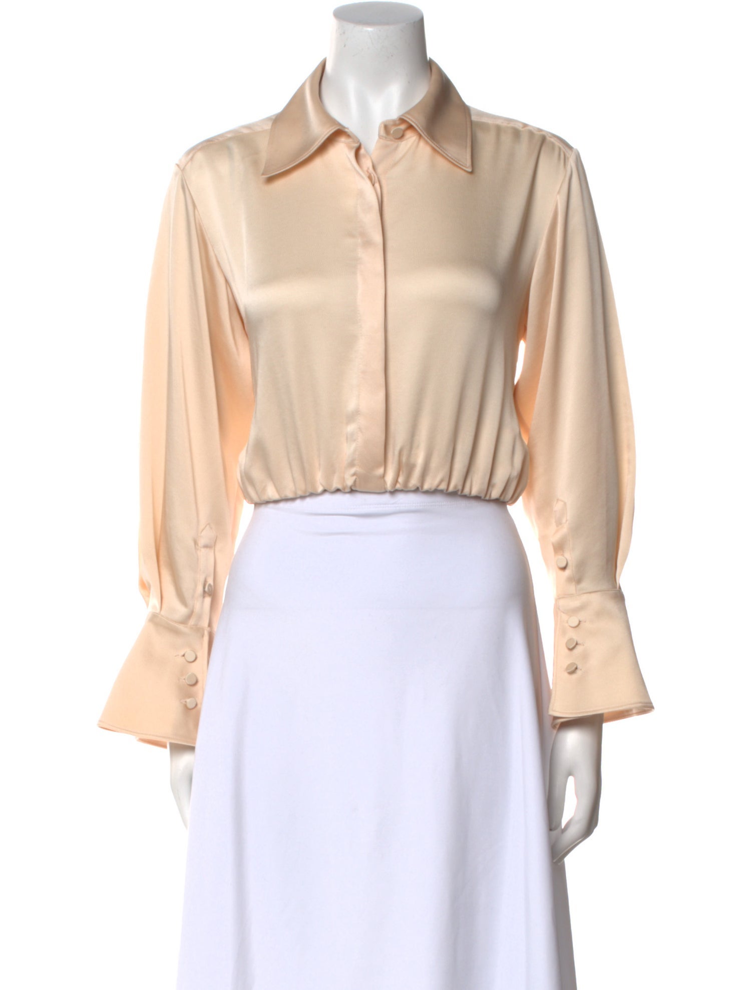 Simkhai Long Sleeve Crop Top w/ Tags