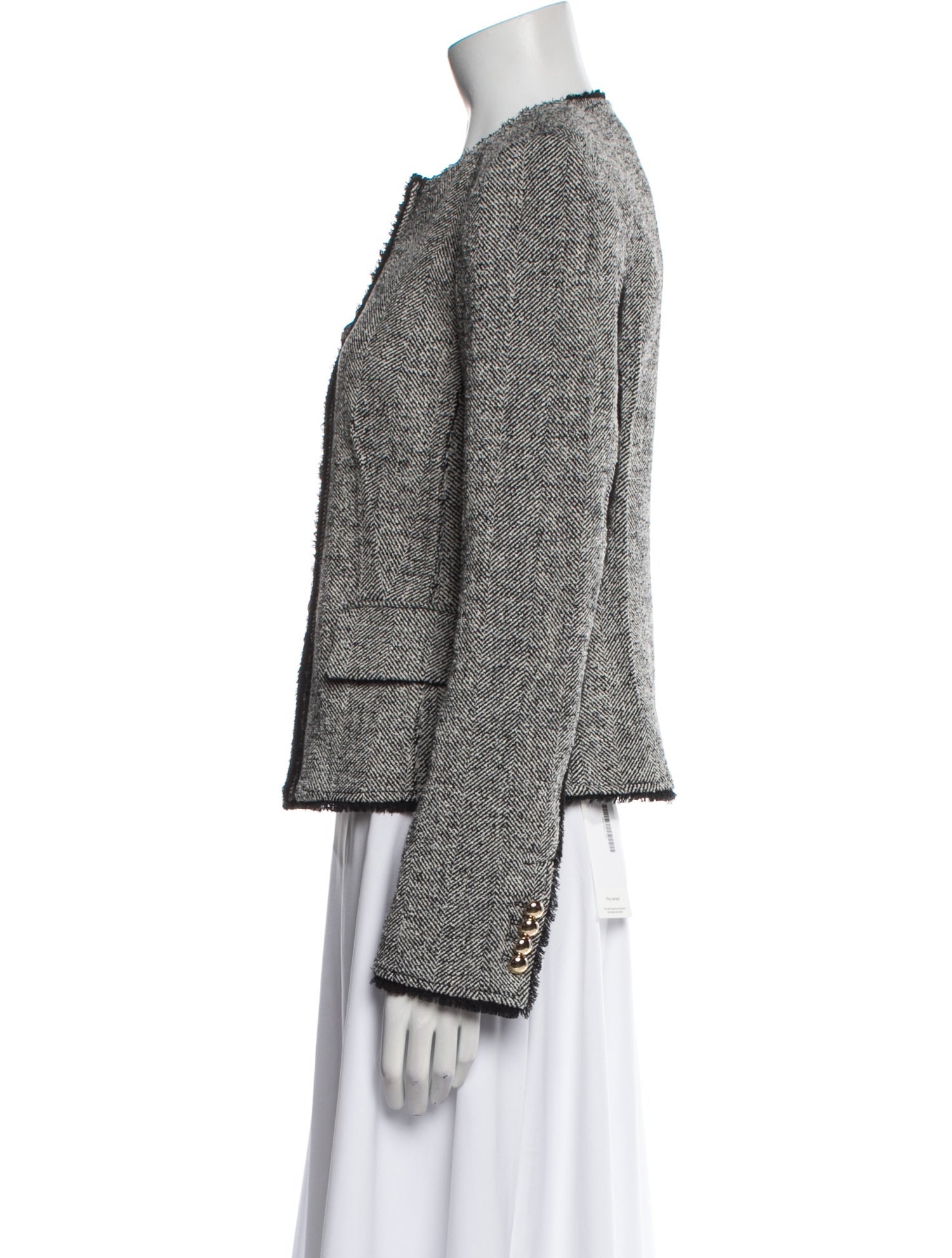 Simkhai Tweed Pattern Evening Jacket w/ Tags