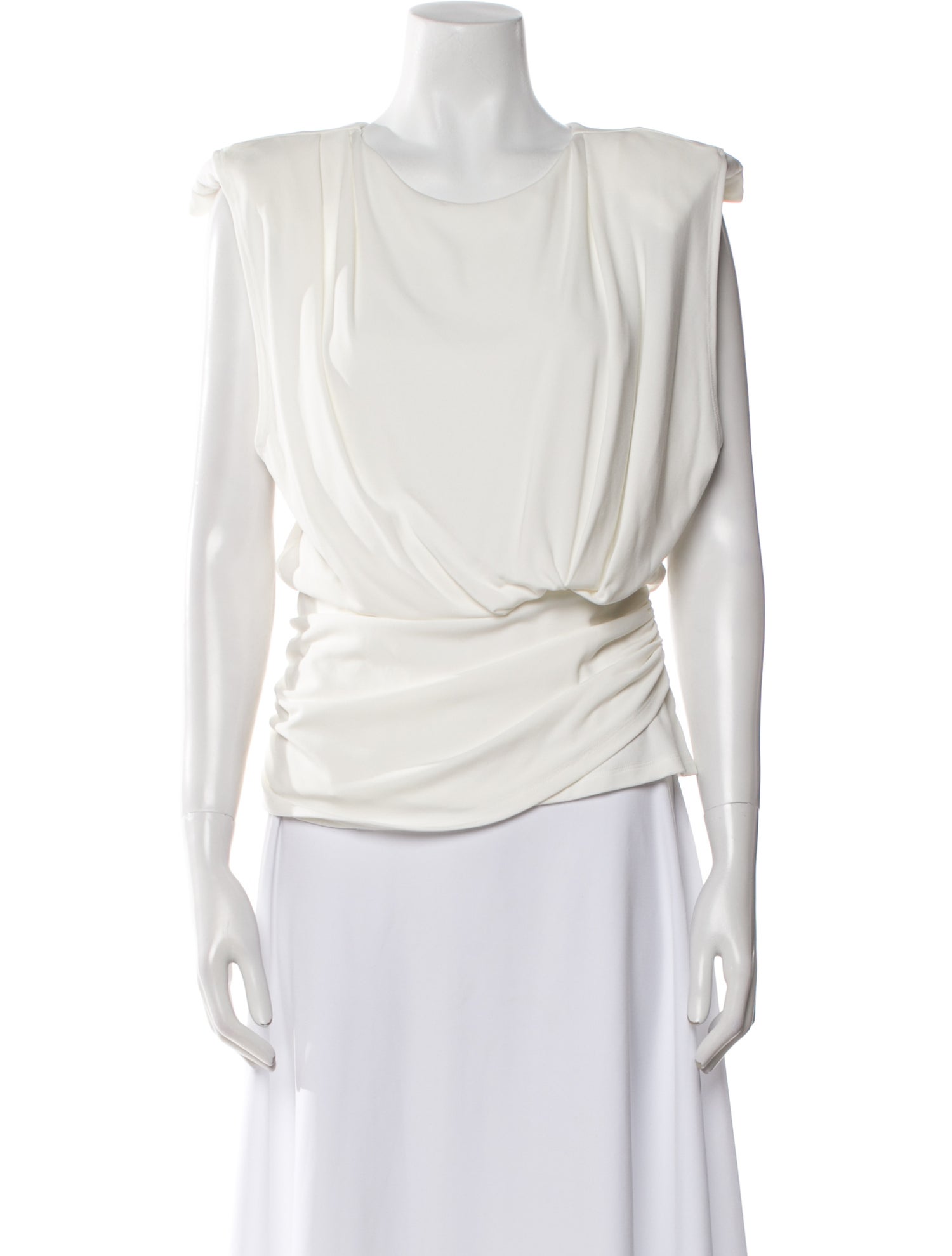 Simkhai Cowl Neck Sleeveless Blouse