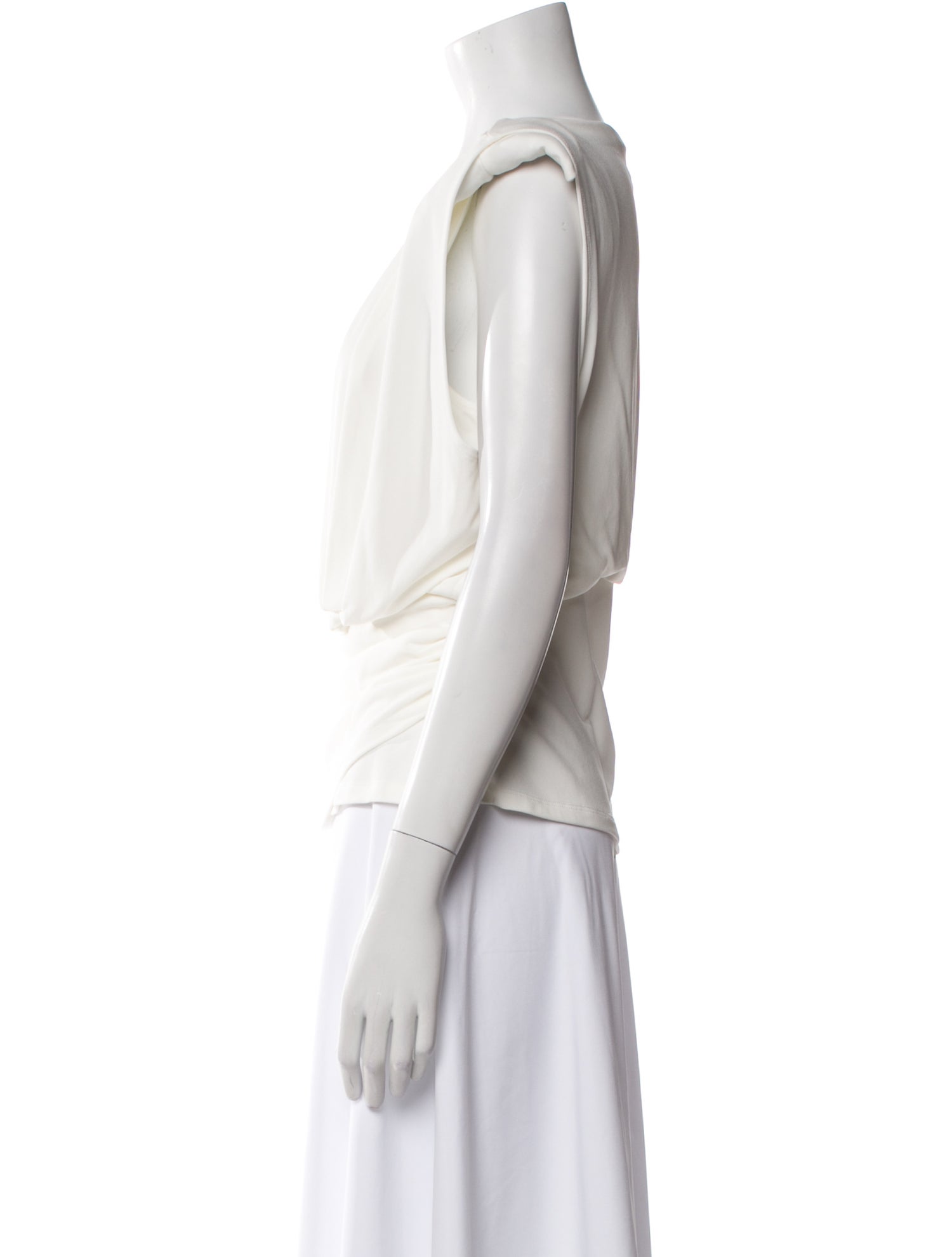 Simkhai Cowl Neck Sleeveless Blouse