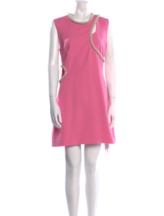 Simkhai Crew Neck Mini Dress