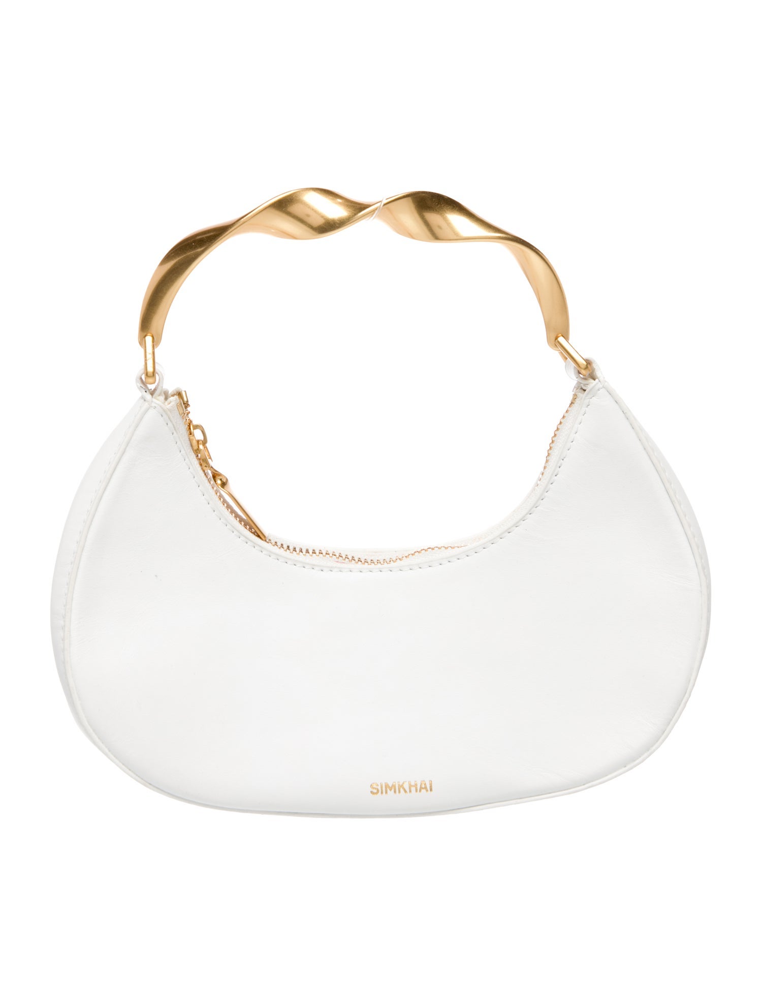 Simkhai Leather Top Handle Bag