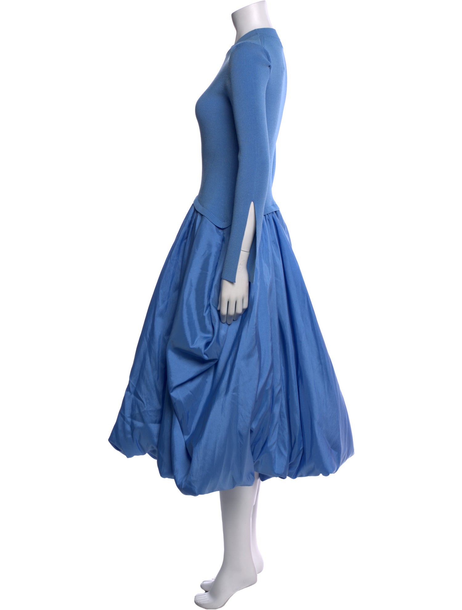 Simkhai Crew Neck Midi Length Dress