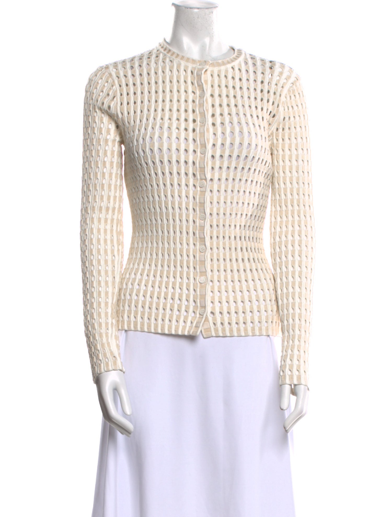 Simkhai Striped Crew Neck Sweater w/ Tags