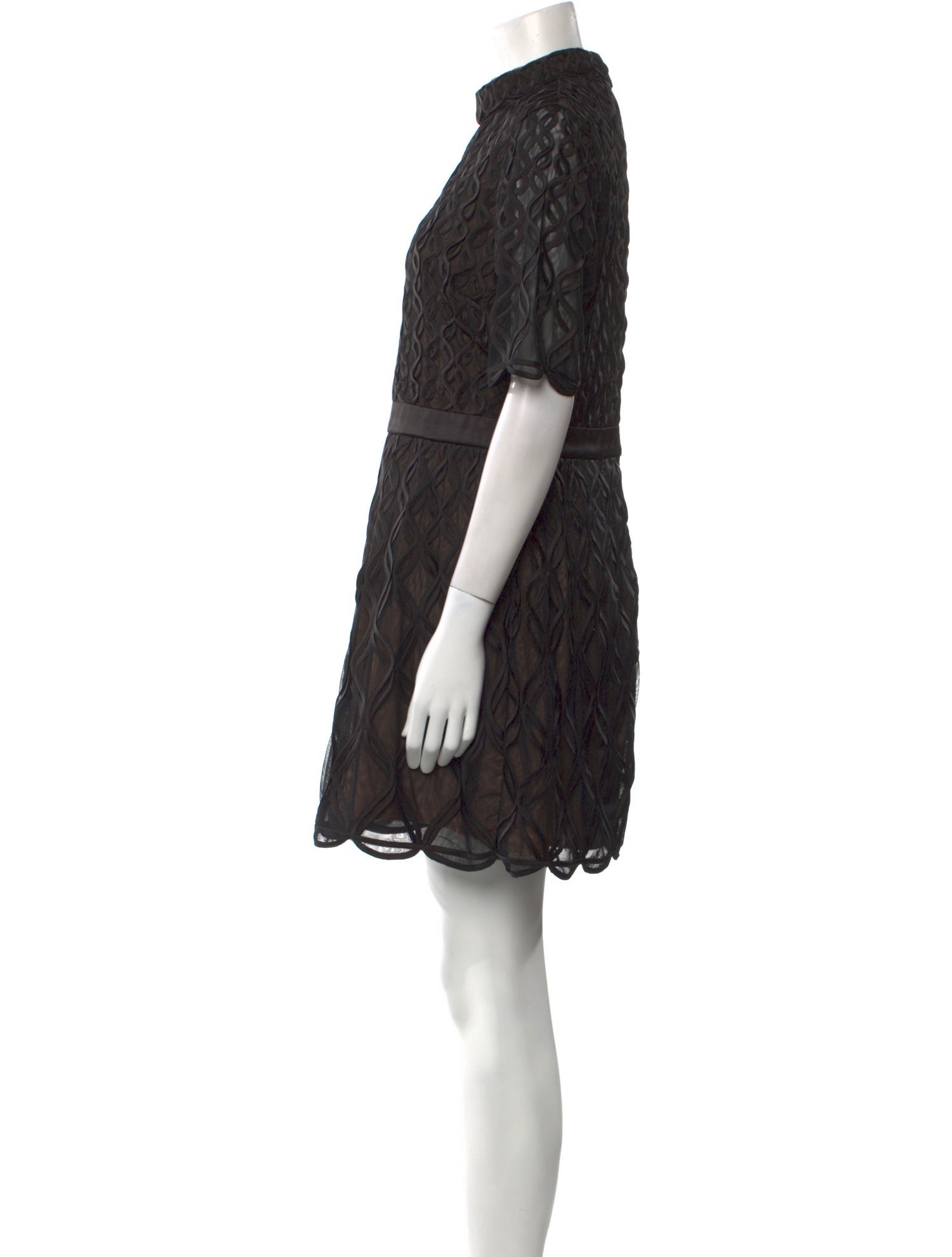 Simkhai Lace Pattern Mini Dress w/ Tags