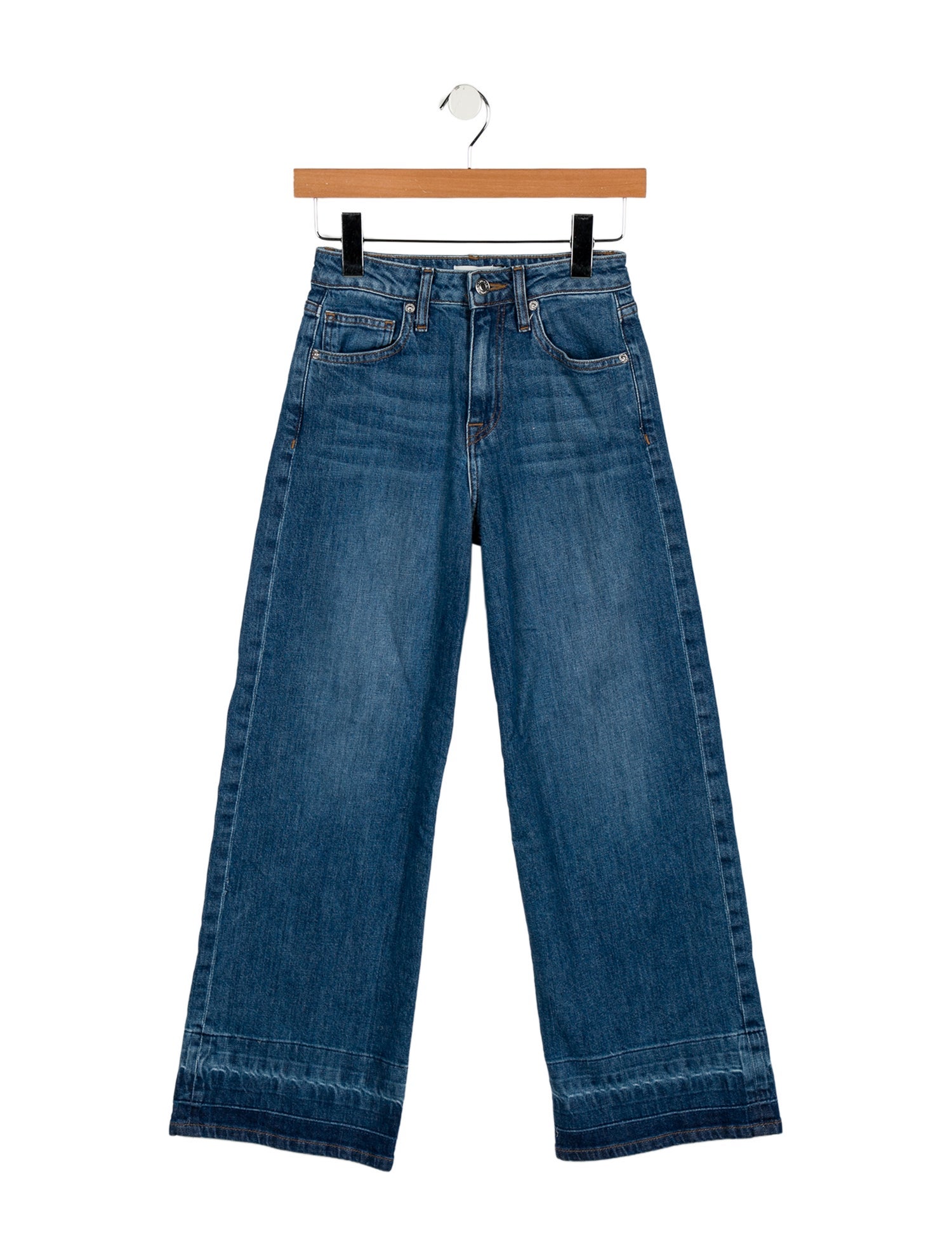 Simkhai High-Rise Wide Leg Jeans