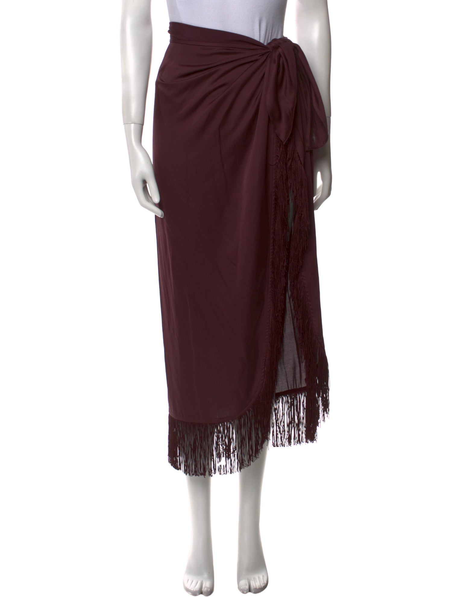 Simkhai Ruffle Embellishment Long Skirt w/ Tags