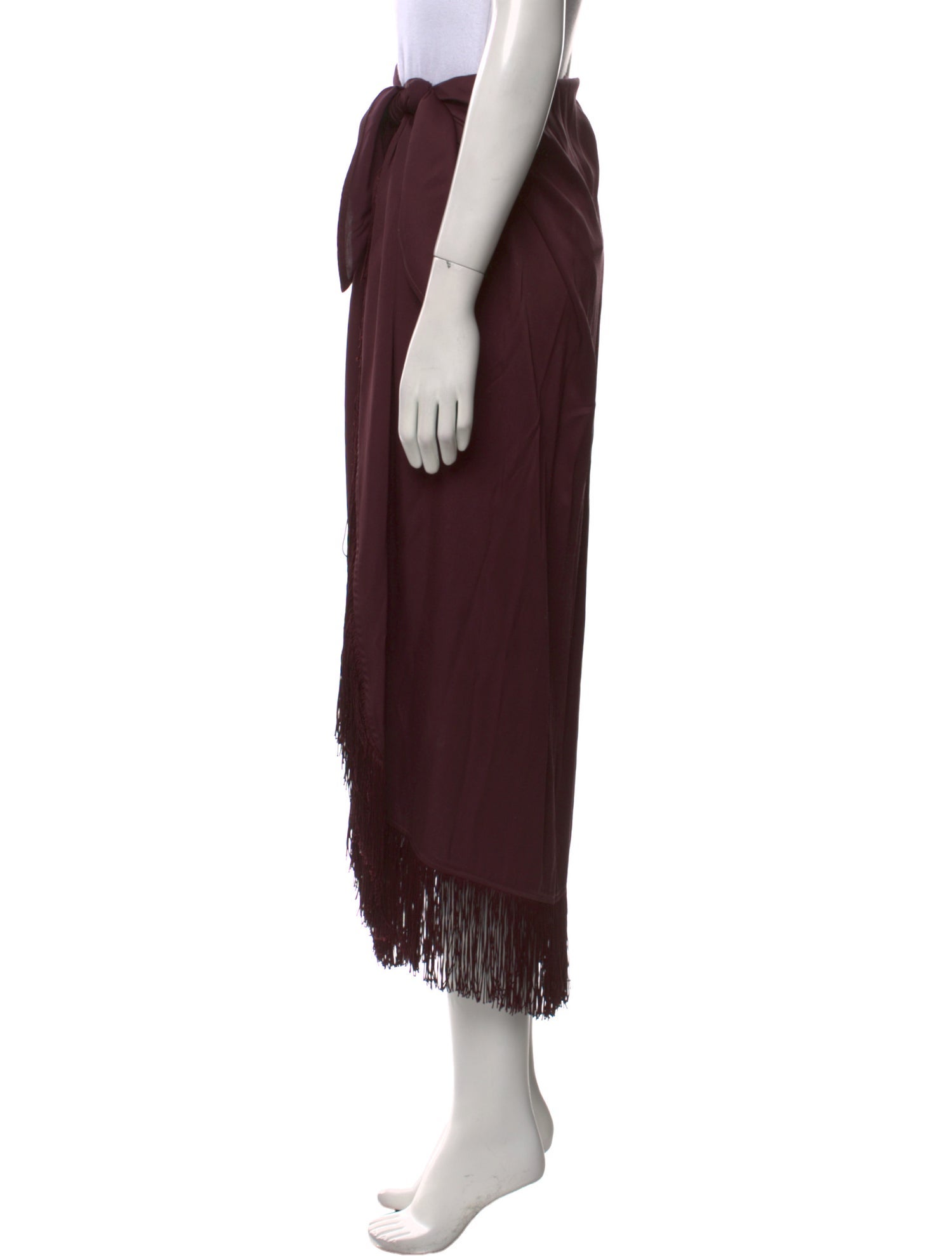 Simkhai Ruffle Embellishment Long Skirt w/ Tags