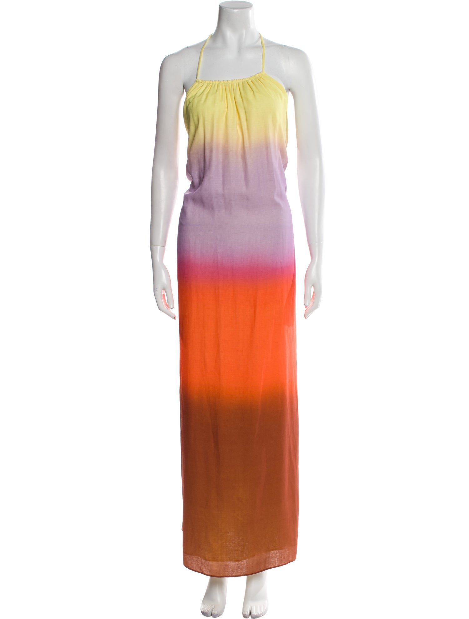Simkhai Tie-Dye Print Long Dress