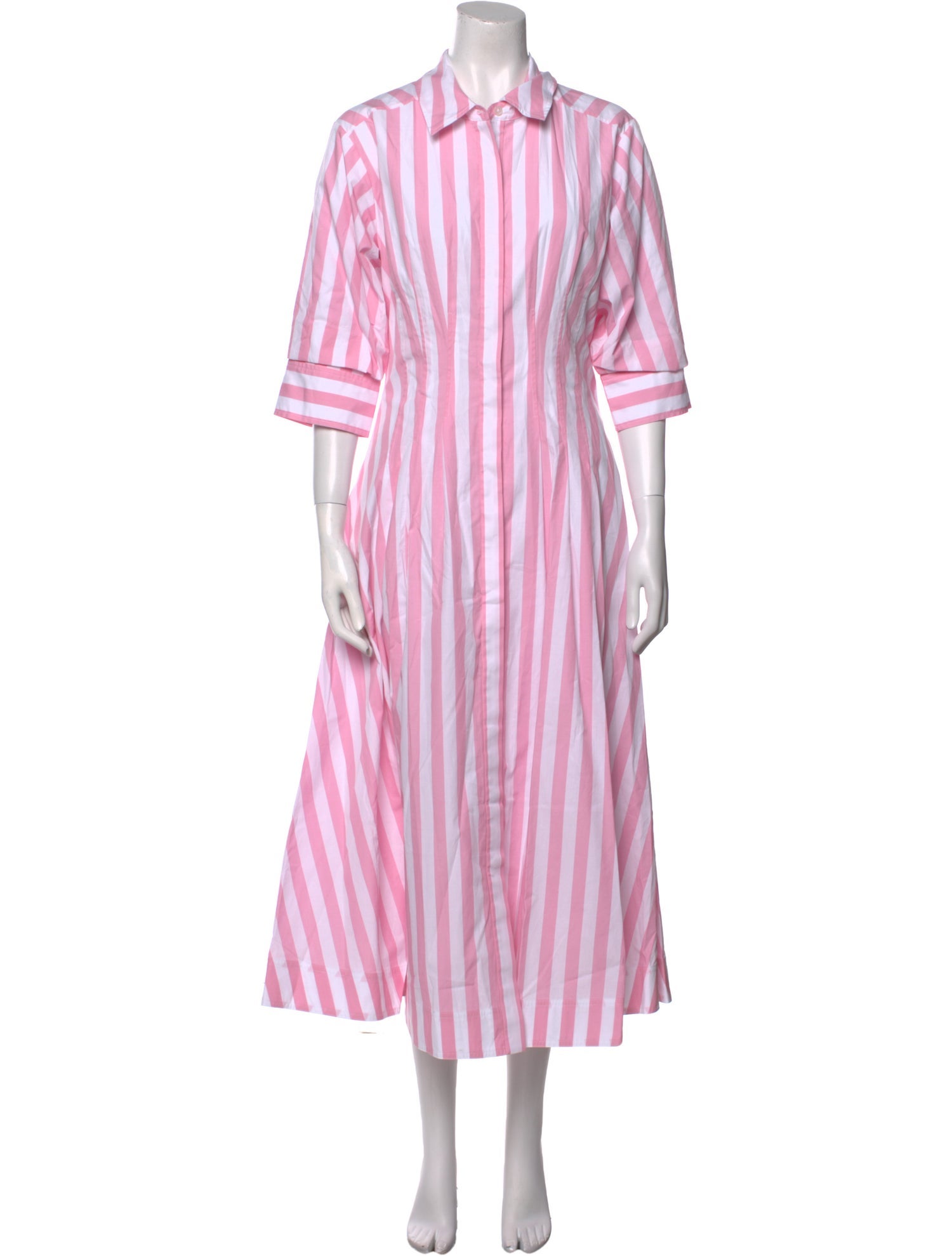 Simkhai Striped Long Dress