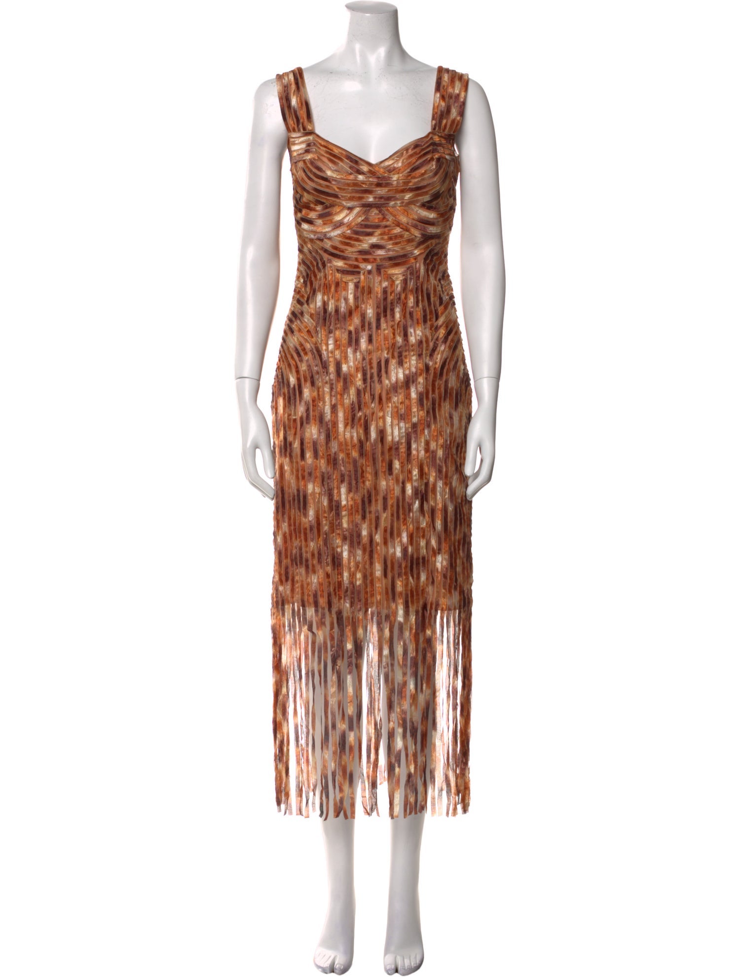 Simkhai Printed Long Dress