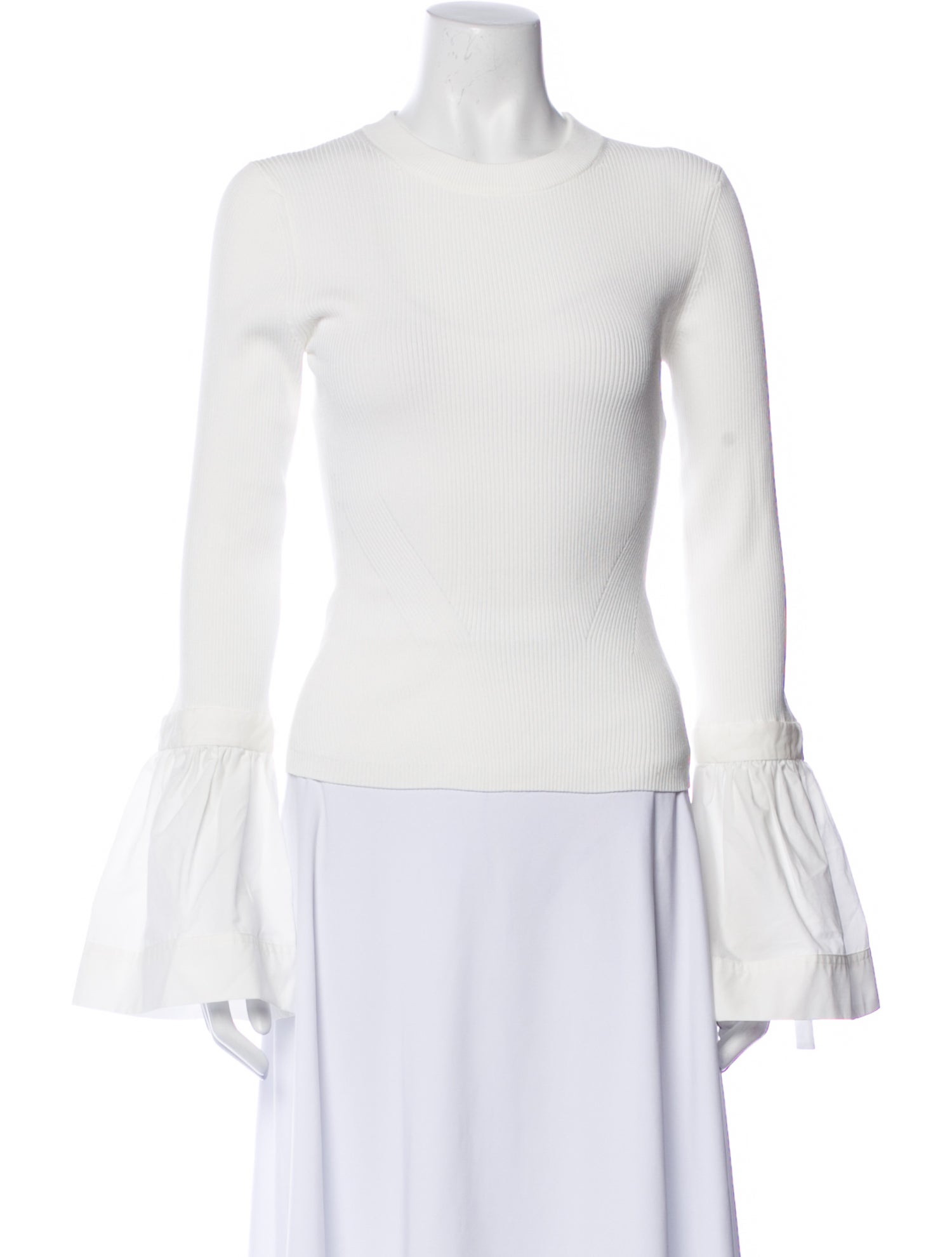 Simkhai Crew Neck Long Sleeve Top w/ Tags