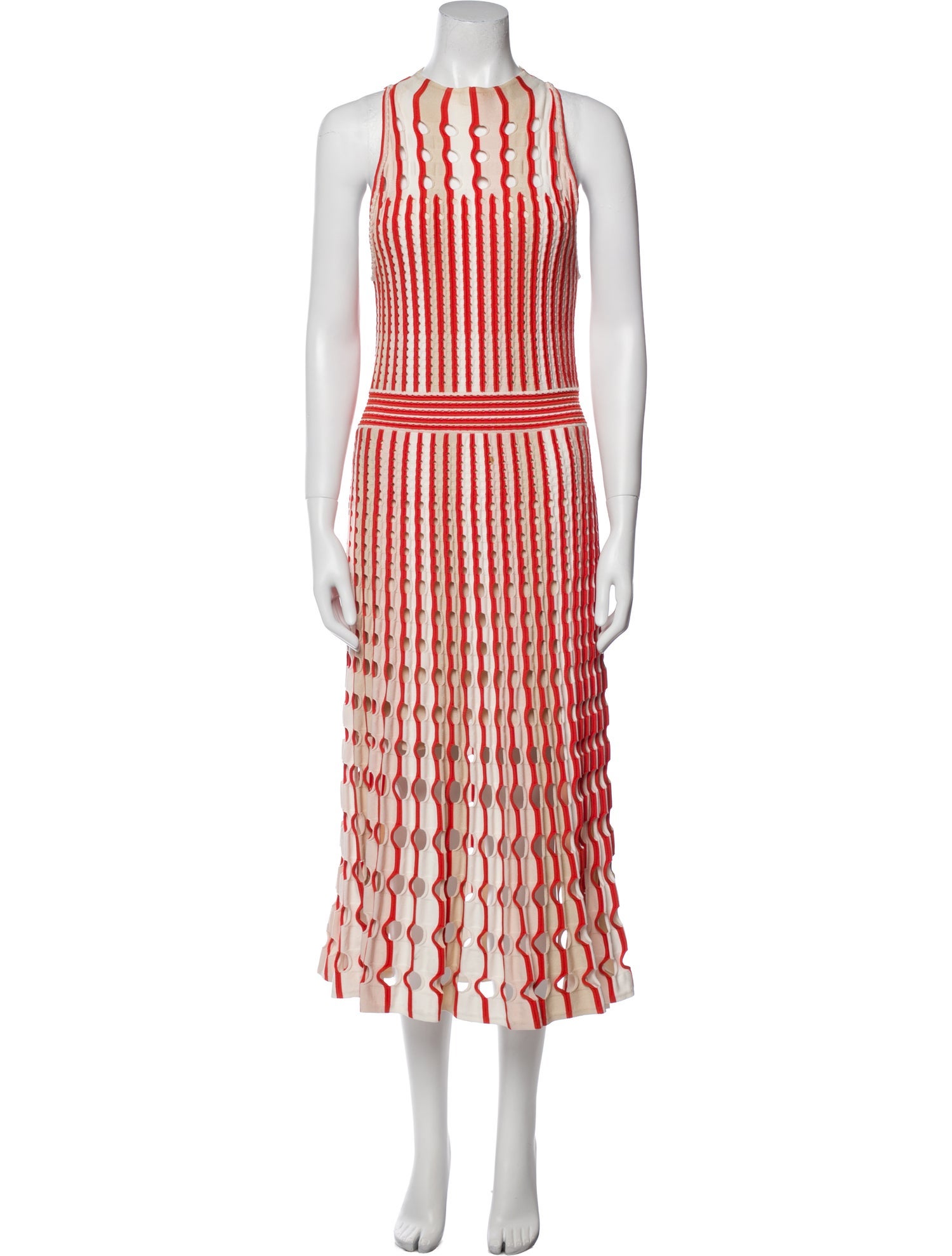 Simkhai Striped Long Dress