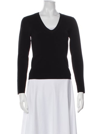 Simkhai V-Neck Long Sleeve Top