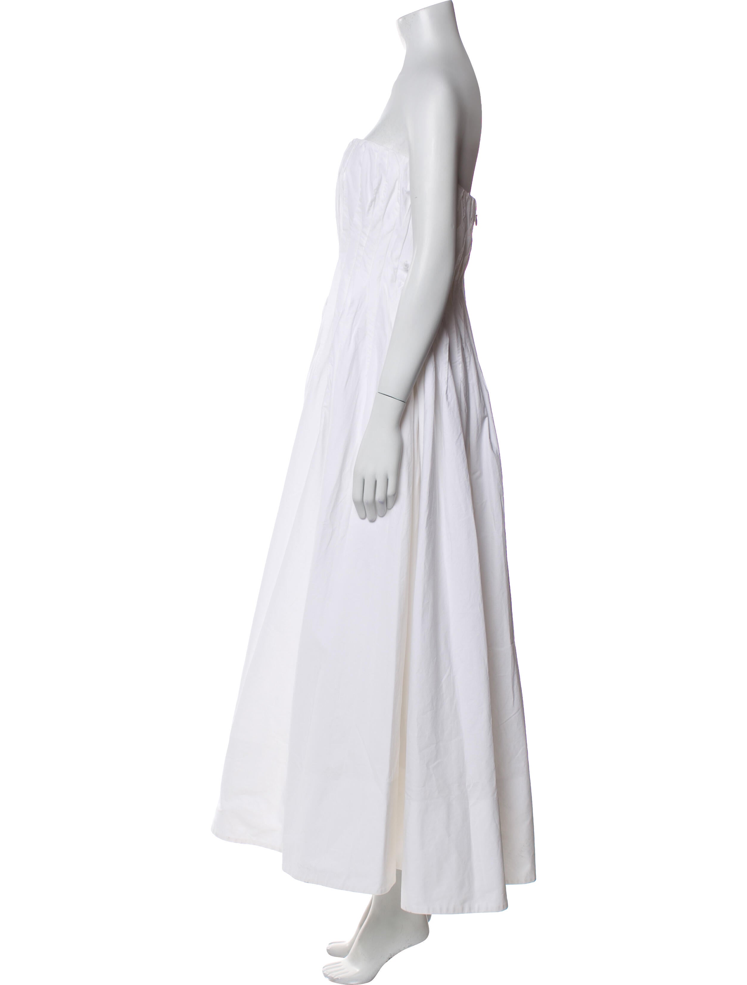 Simkhai Strapless Midi Length Dress