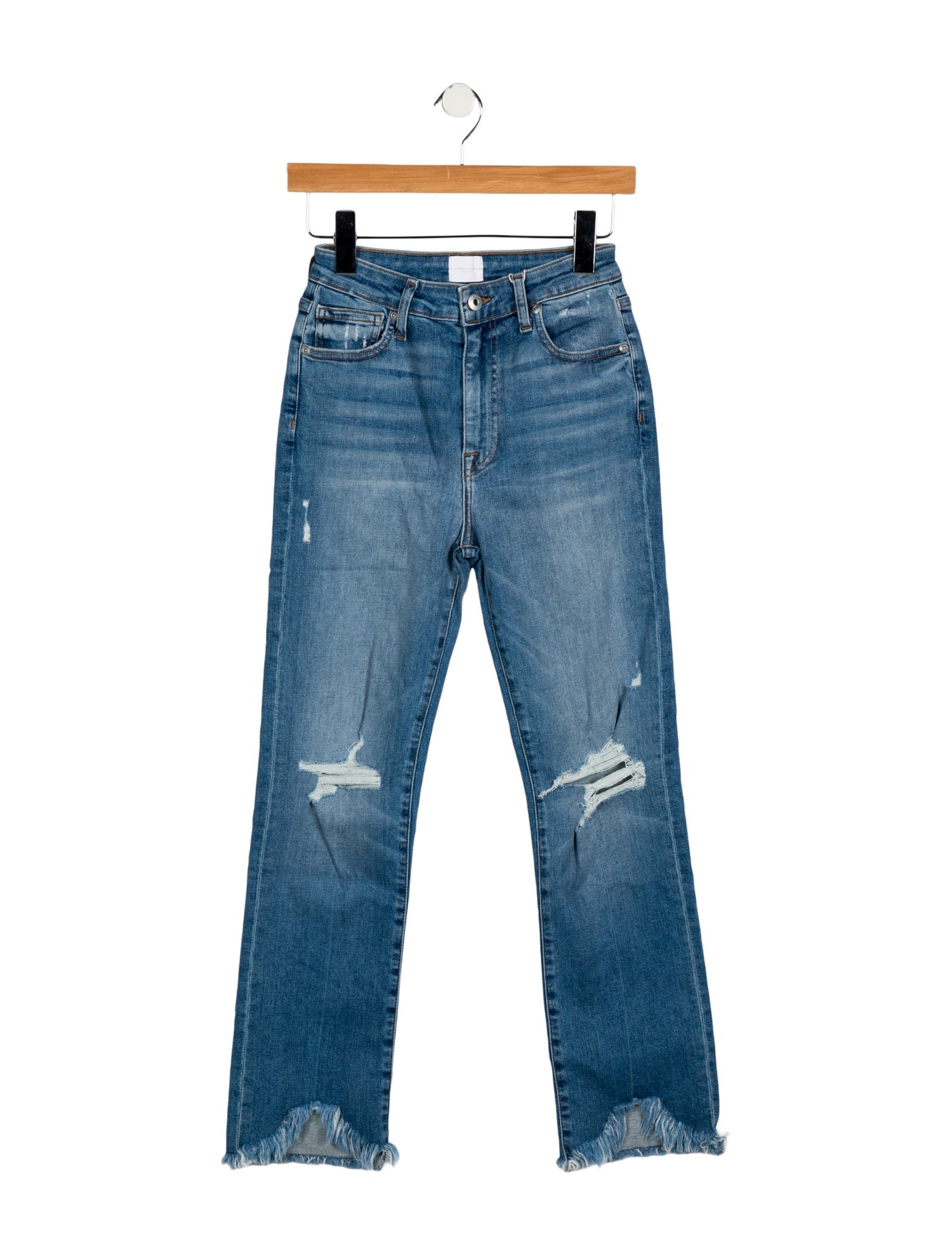 Simkhai Mid-Rise Straight Leg Jeans w/ Tags