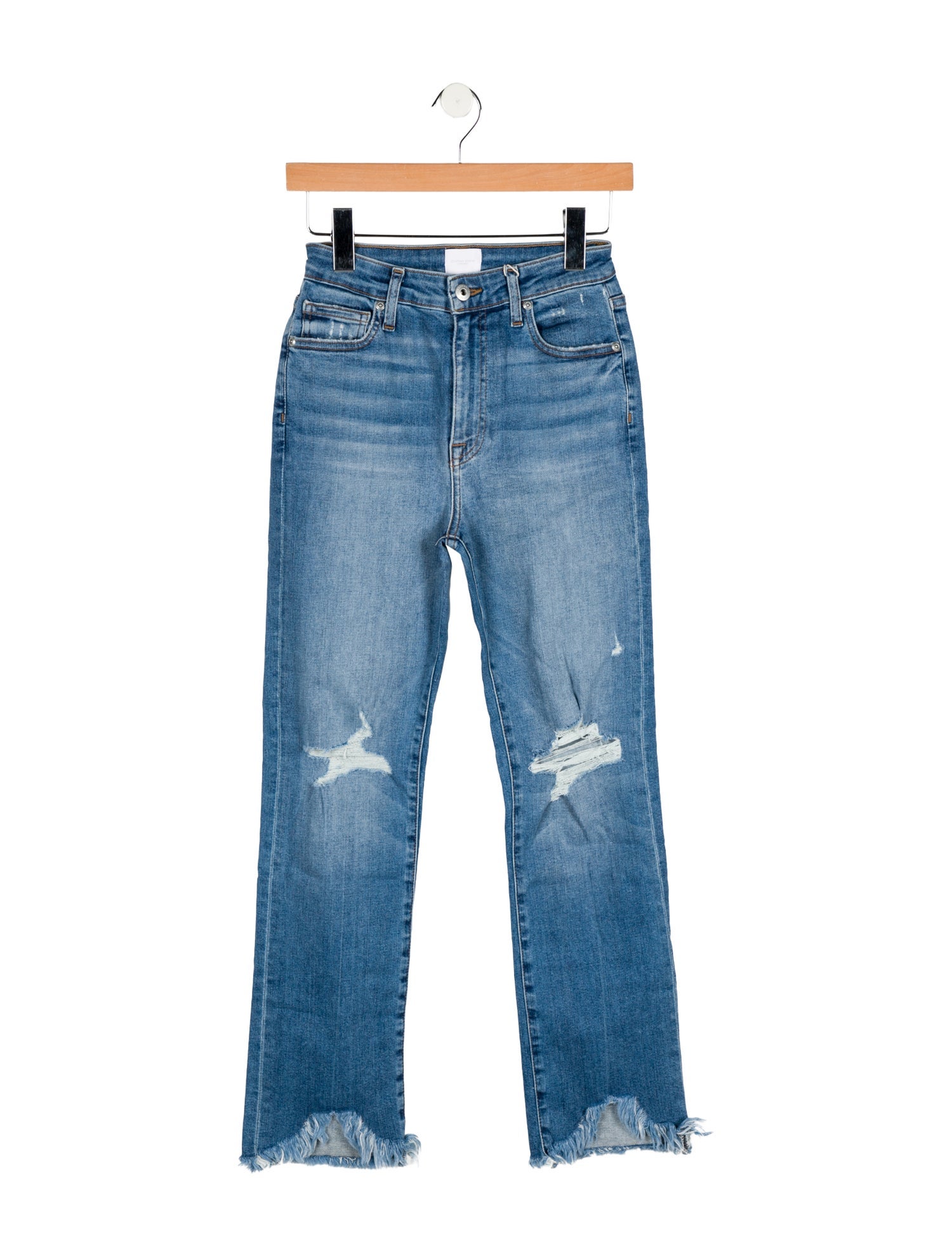Simkhai Mid-Rise Straight Leg Jeans w/ Tags