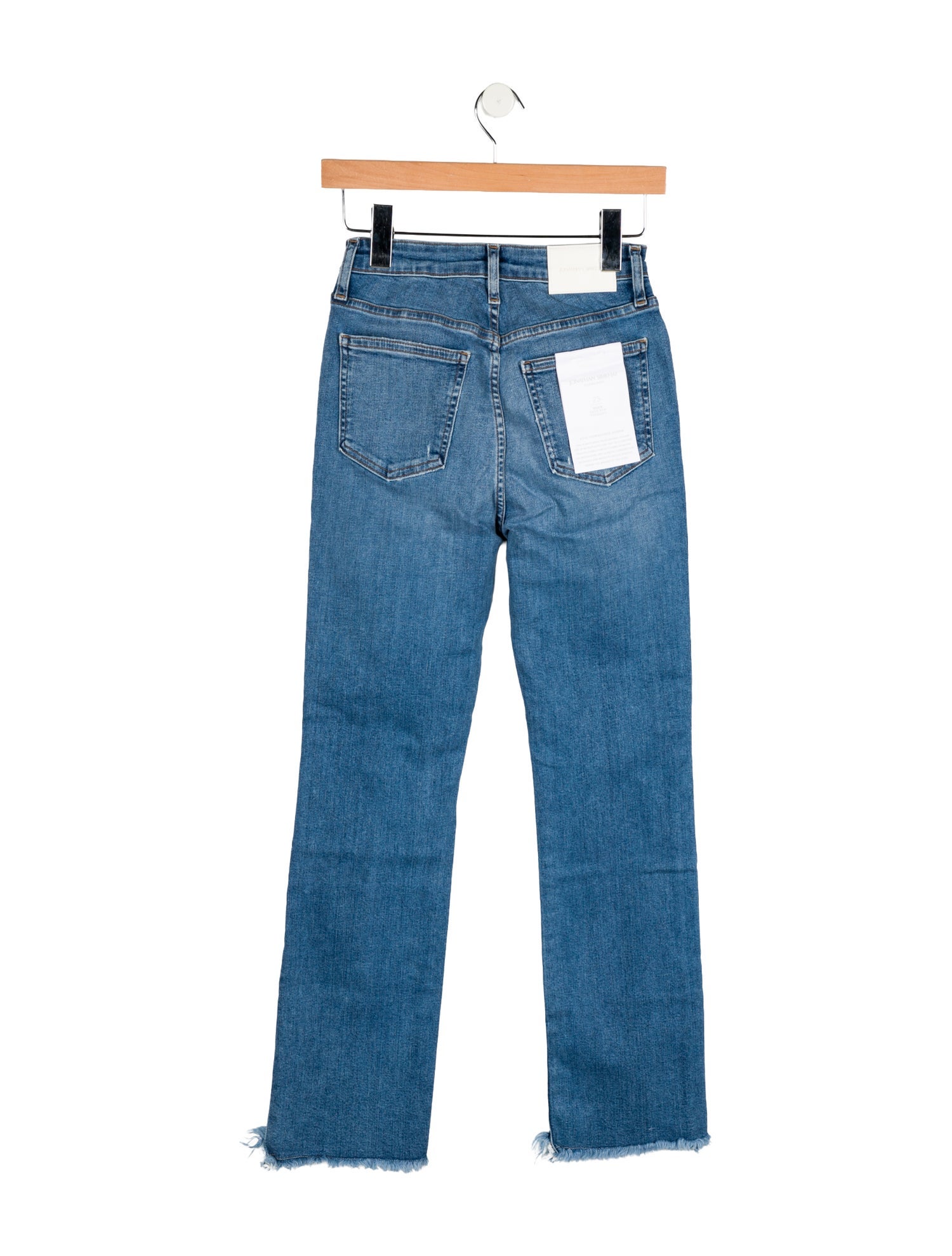 Simkhai Mid-Rise Straight Leg Jeans w/ Tags