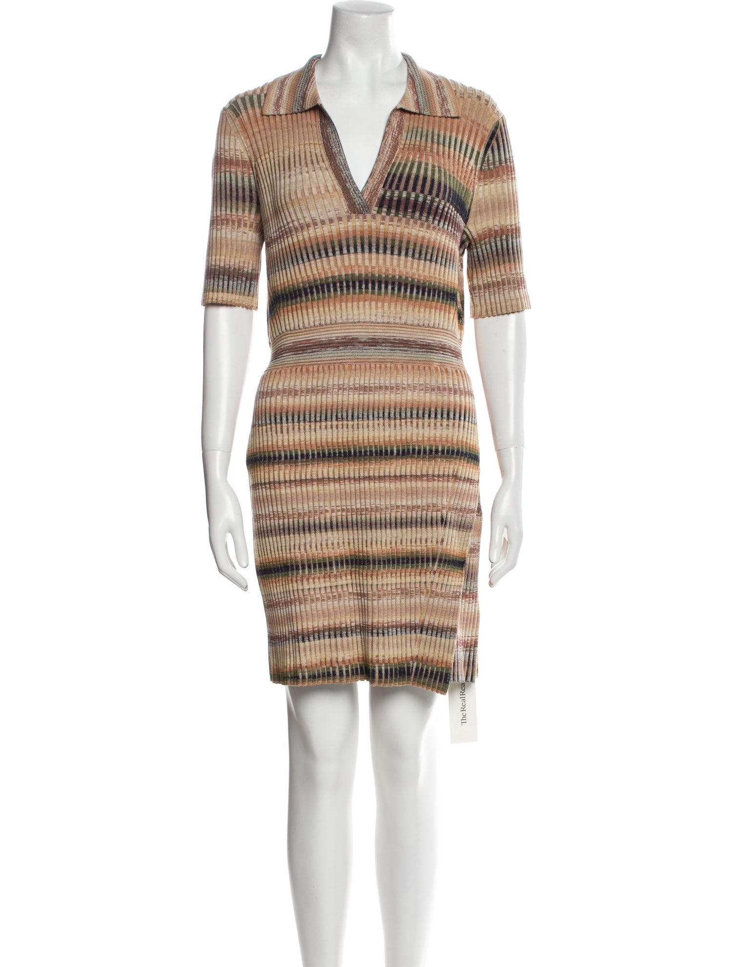 Simkhai Striped Mini Dress w/ Tags