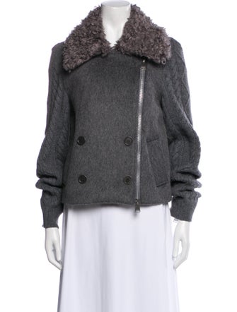 Simkhai Wool Biker Jacket