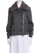 Simkhai Wool Biker Jacket