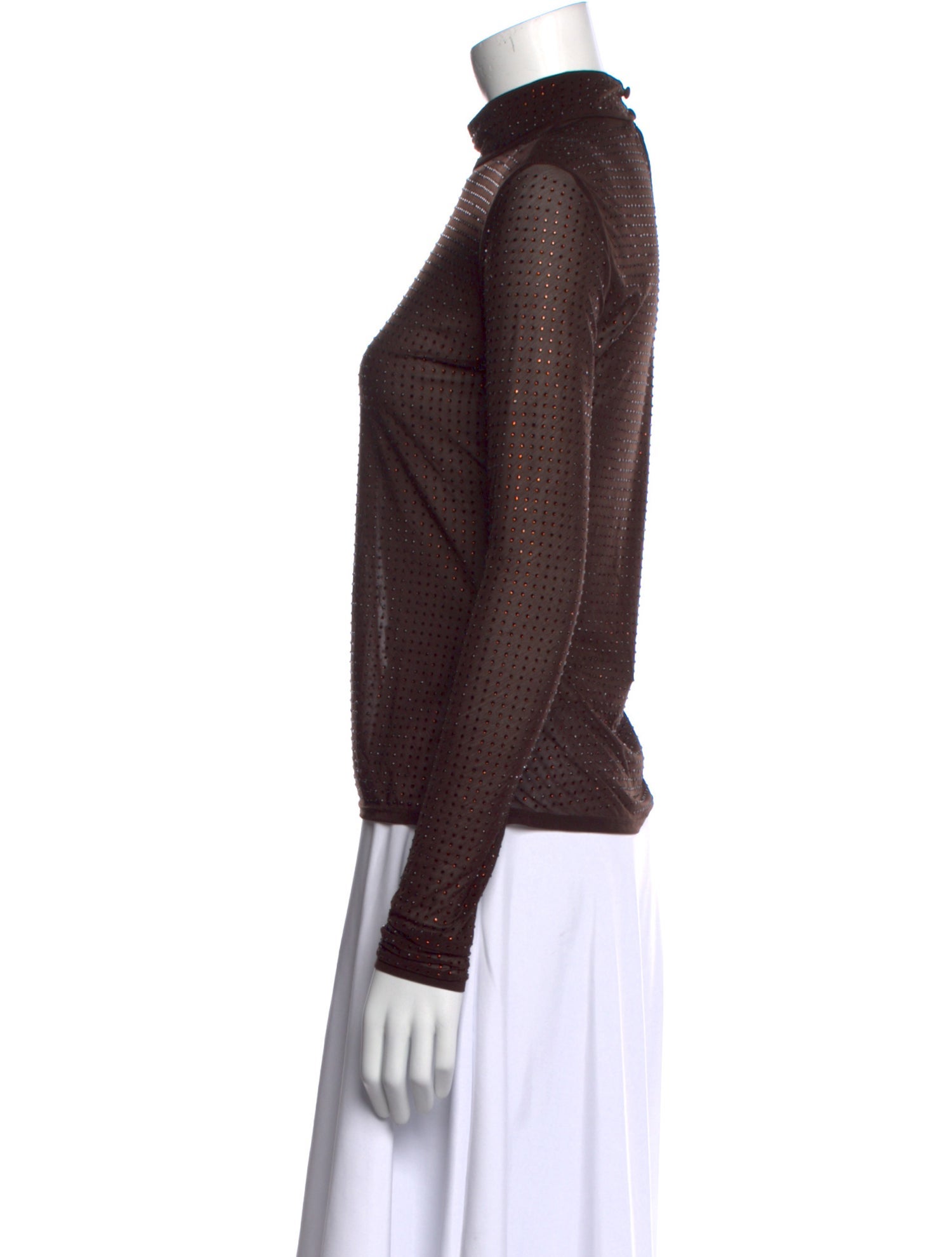Simkhai Turtleneck Long Sleeve Top