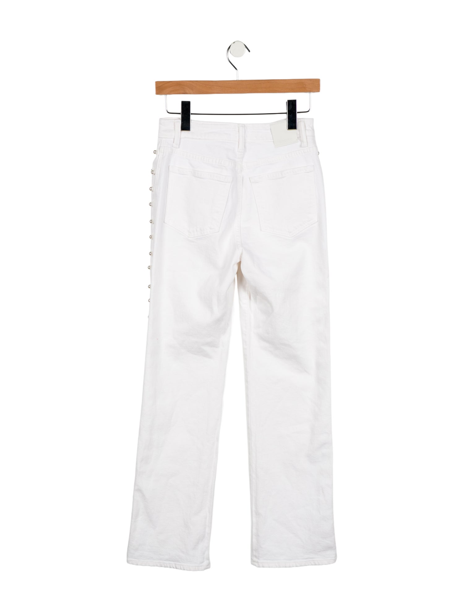 Simkhai Mid-Rise Straight Leg Jeans