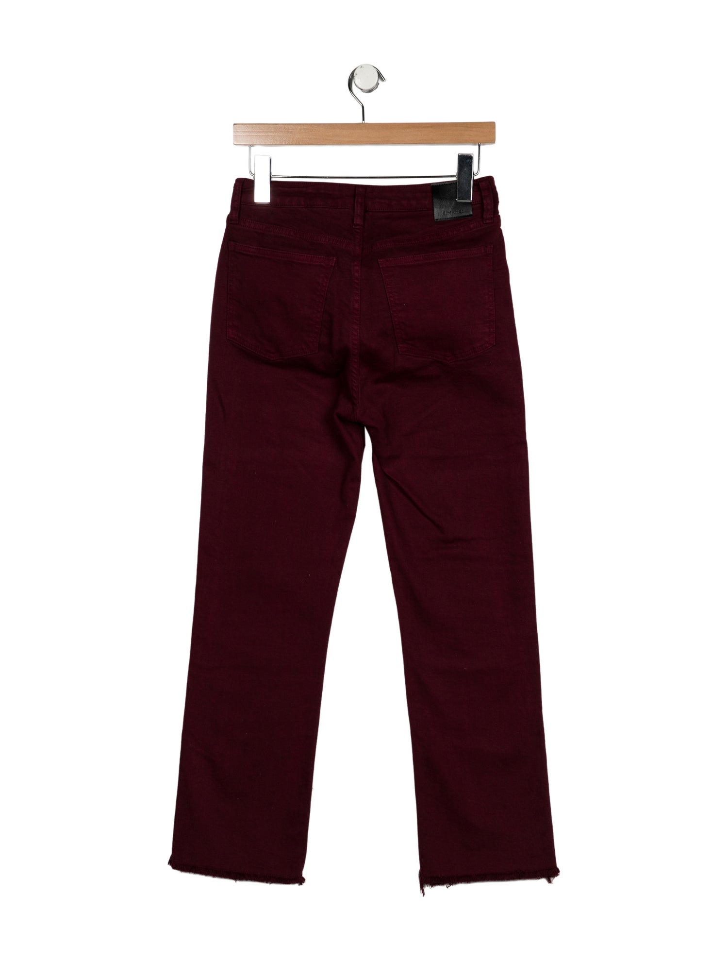 Simkhai Mid-Rise Straight Leg Jeans