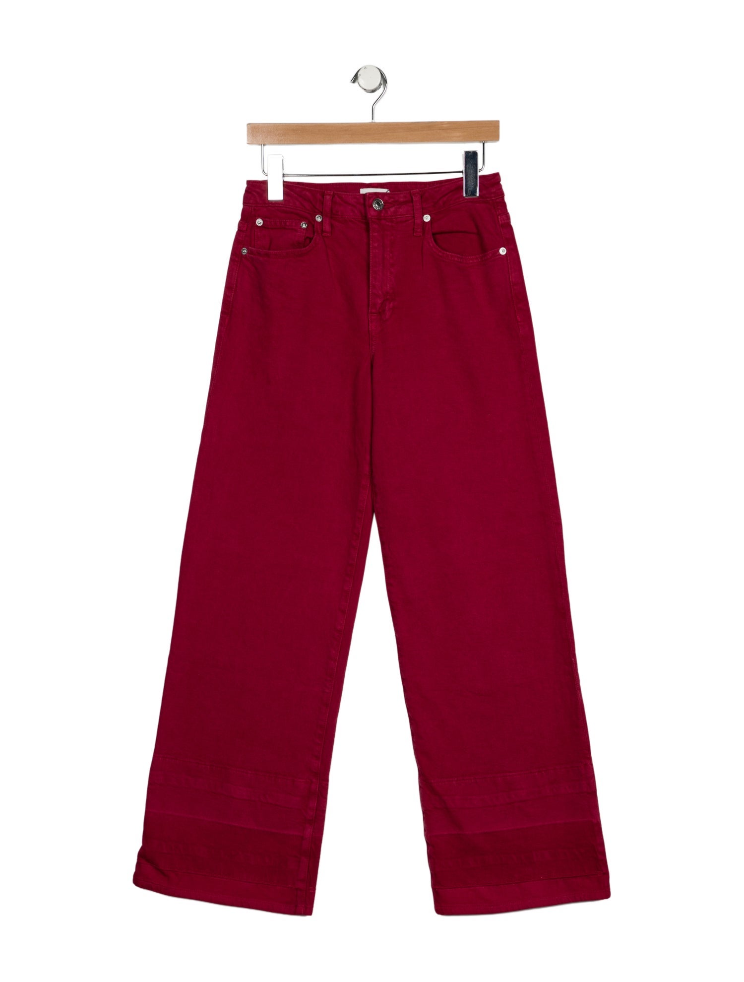 Simkhai Mid-Rise Wide Leg Jeans