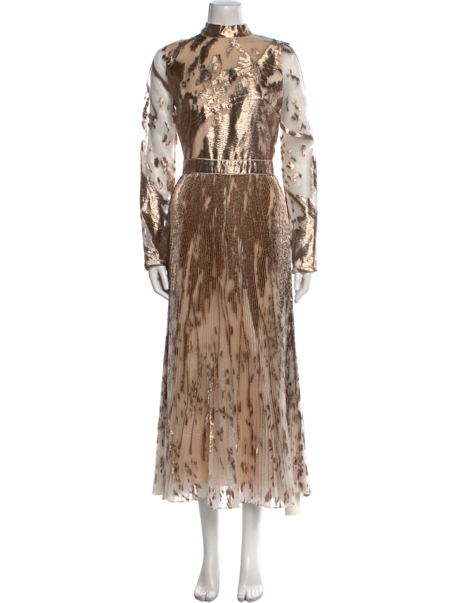 Simkhai Animal Print Long Dress