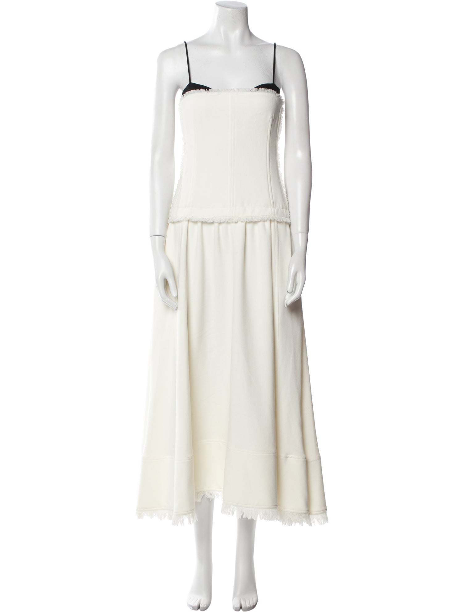 Simkhai Square Neckline Midi Length Dress